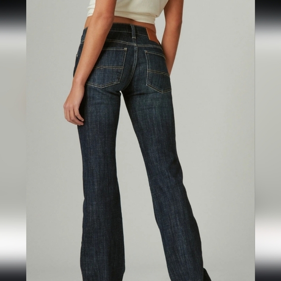 Lucky Brand Women's Blue Jeans The Sweet Jean Boot Size 6/ 28 Ankle - Picture 2 of 11